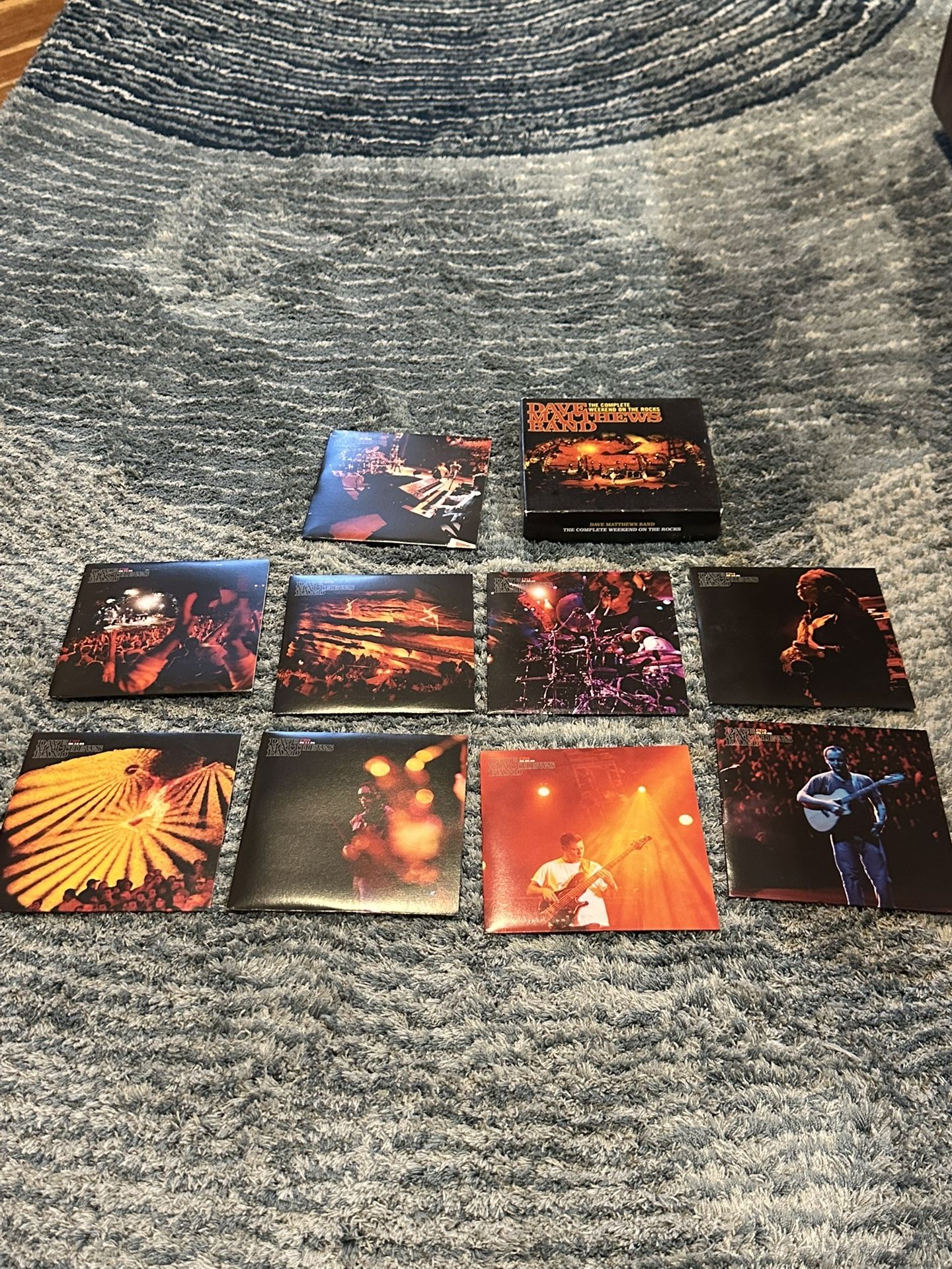 Dave Matthews Band The Complete Weekend On The Rocks 8 CD 1 DVD Box Set