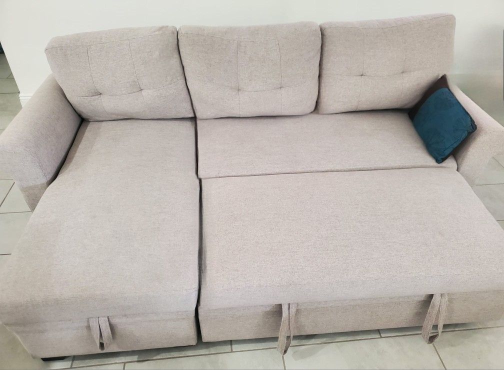 Storage Bed Couch (Like New) Negotiable