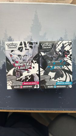 Booster bundles (Black Bolt, White Flare)