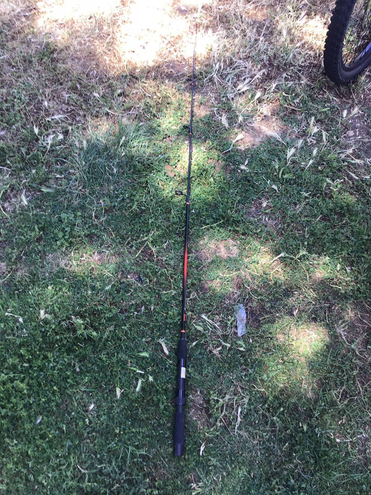 Fishing pole stick