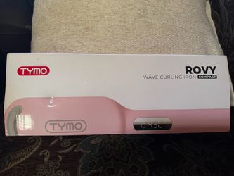 "TYMO ROVY Compact Wave Curling Iron – Pink (Brand New / Open Box)