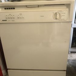 Kenmore Dishwasher Off White 