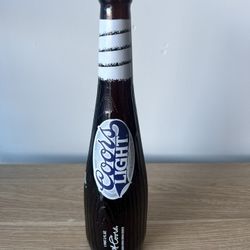 Coors light Beer Bottle