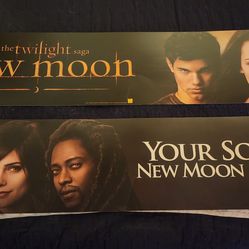 Twilight New Moon cardboard posters