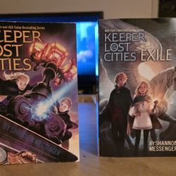 2 BOOKS Keeper of the Lost Cities Books 1 & 2