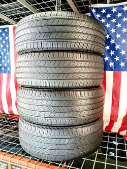 ⭐️  USED TIRES 255/55R20 MICHELIN PRIMACY A/S TOUR ALL SEASON 255 55 20