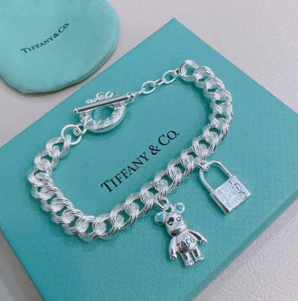 Tiffany bracelet with a vintage, distressed look