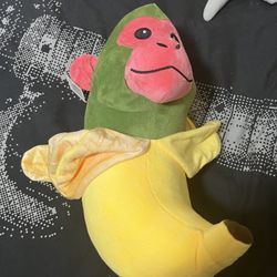 17in  Jumbo Chimpanzini Bananini Plushie Brain Rot 