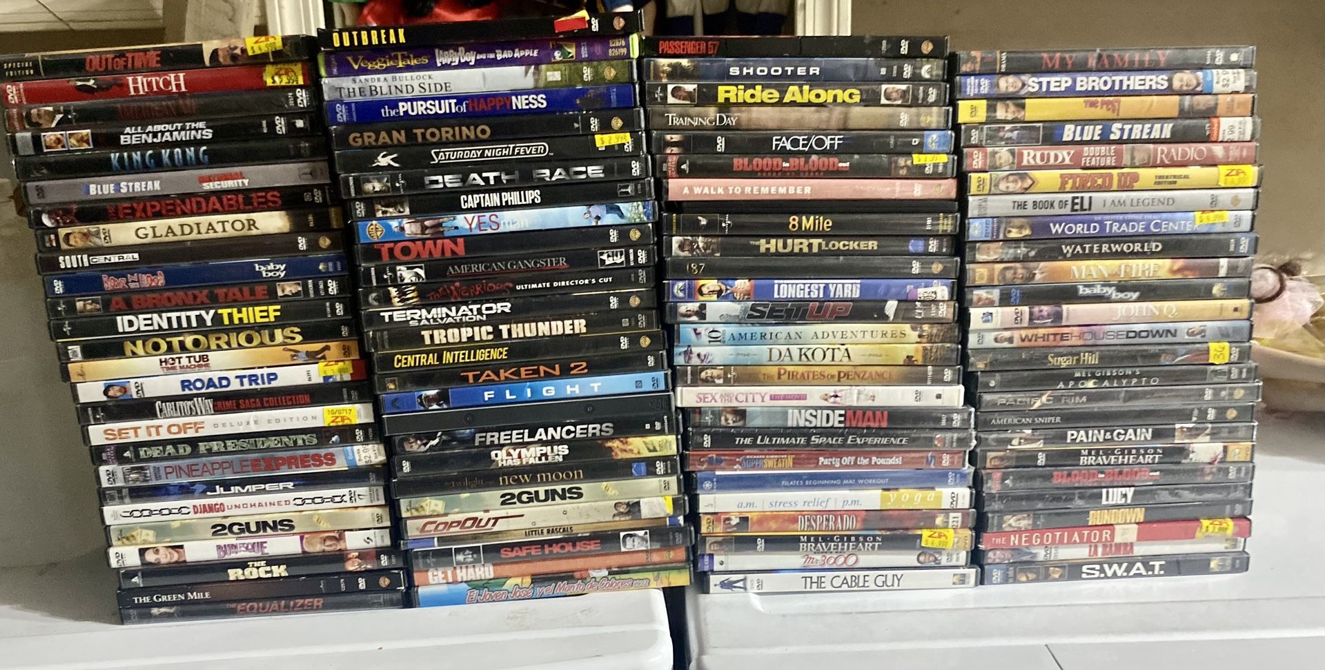 Movie DVDs Lot
