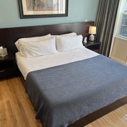 Complete Ethan Allen Wood Bedroom Set - Very Good Condition