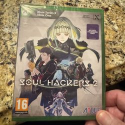 Xbox Series X Xbox One New Sealed Soul Hackers 2