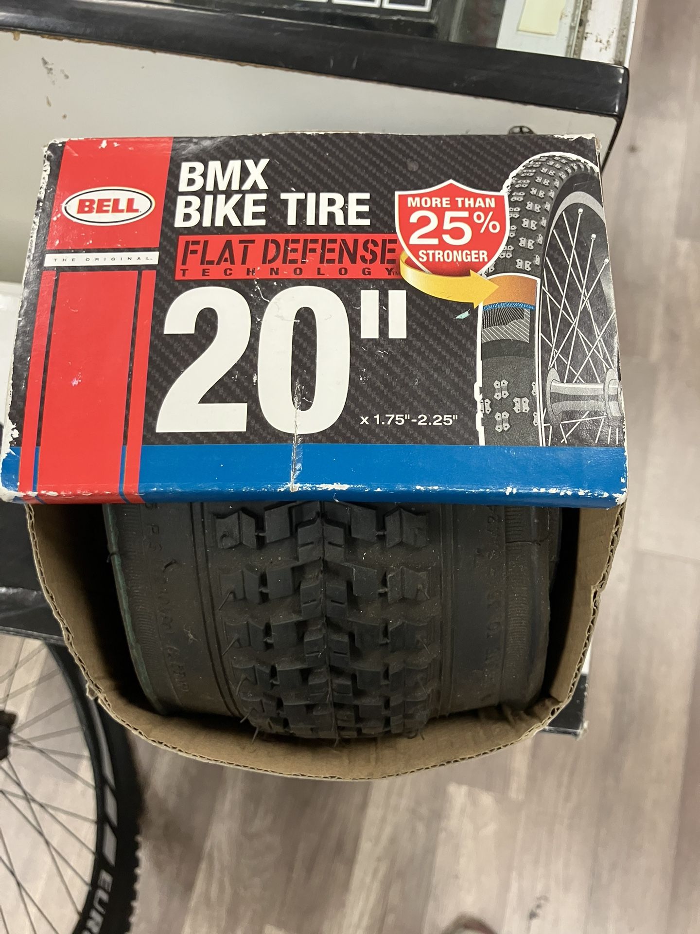 Bell Flat Defense 20” Bmx Tire New $10