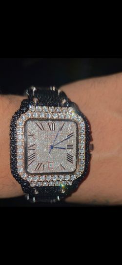 Moissanite watch