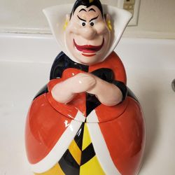 Disney Queen Of Hearts Cookie Jar