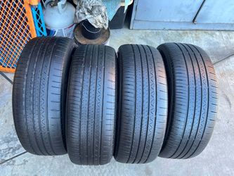 4 GOOD USED TIRES 225/55R18 FALKEN TIRE $45 FOR ALL 4 TIRES PICKUP ONLY