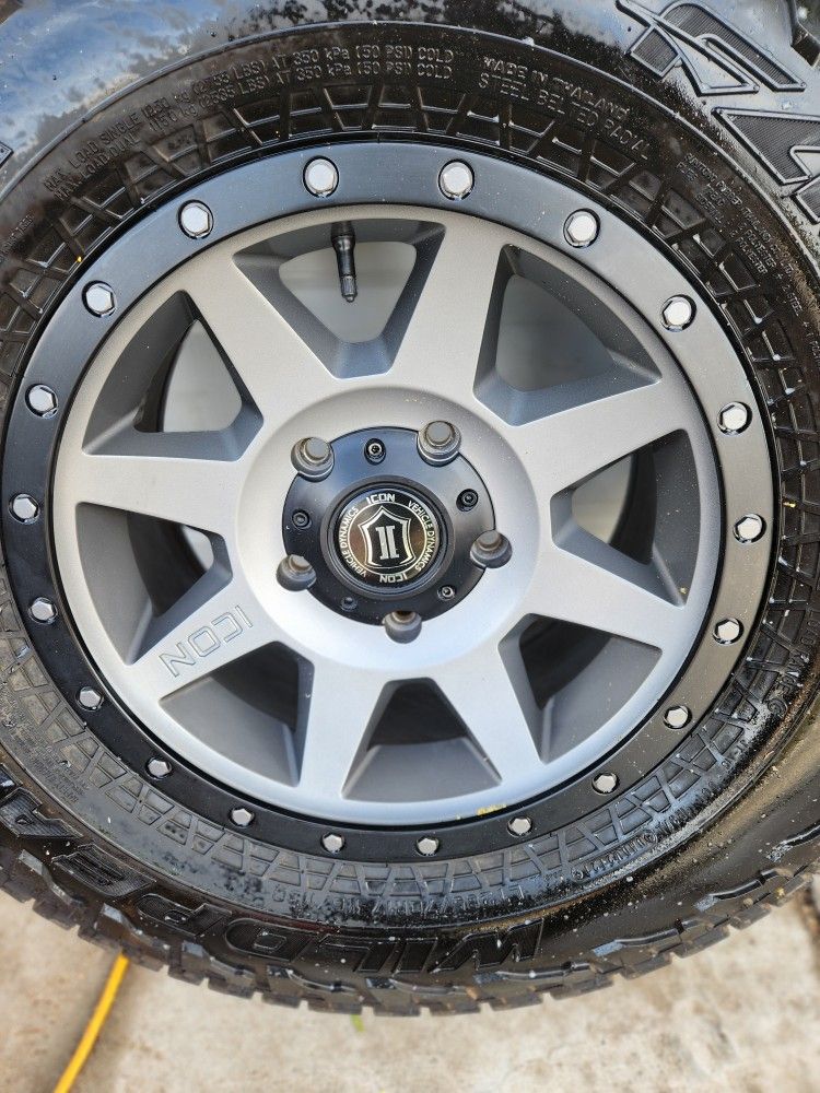 17" ICON REBOUND TITANIUM RIMS