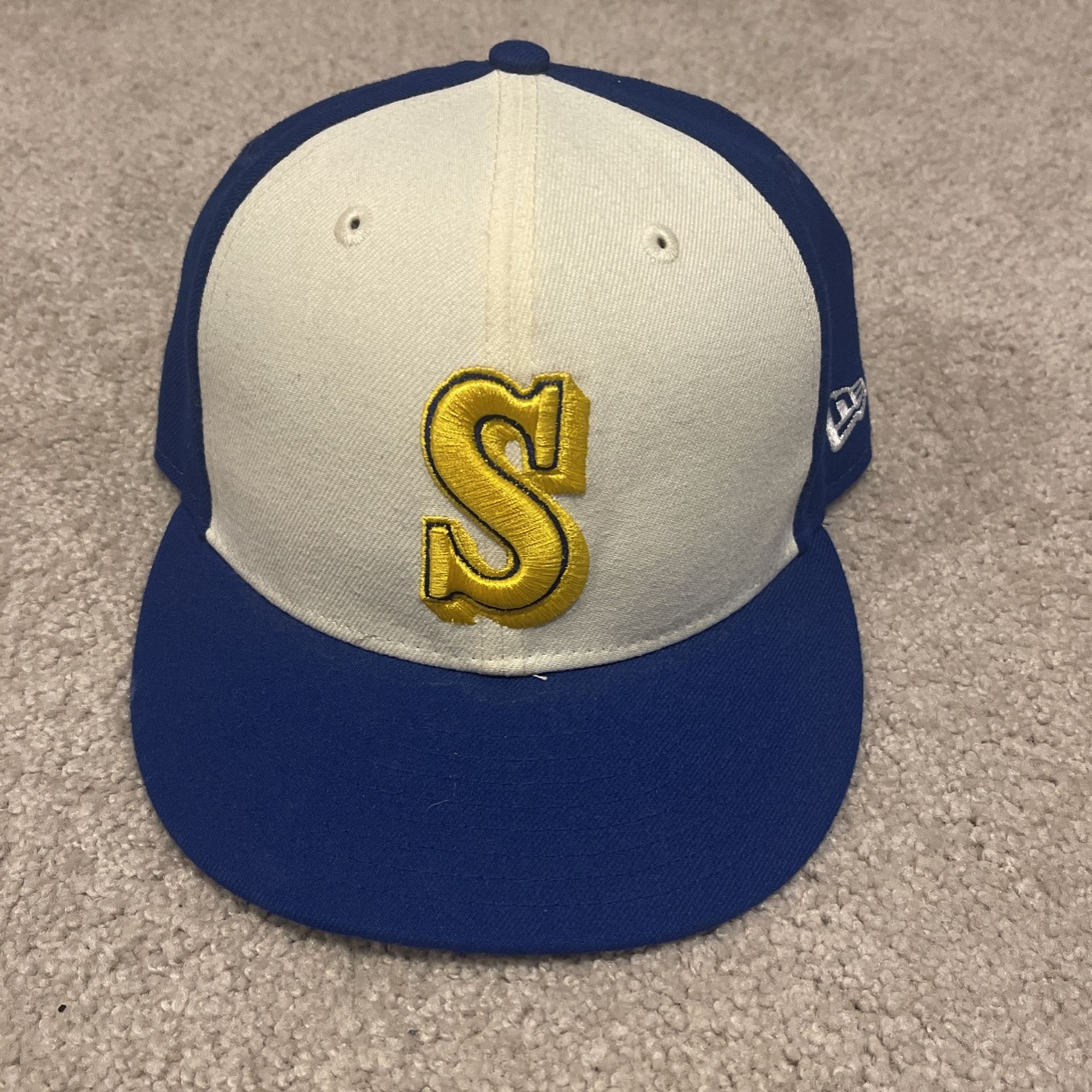 Seattle Mariners Retro 7 1/8 New Era Hat