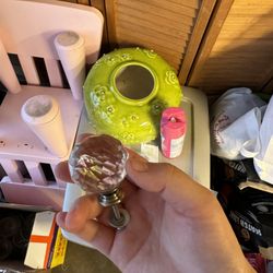 8 Pack Crystal Cabinet Knob Clear