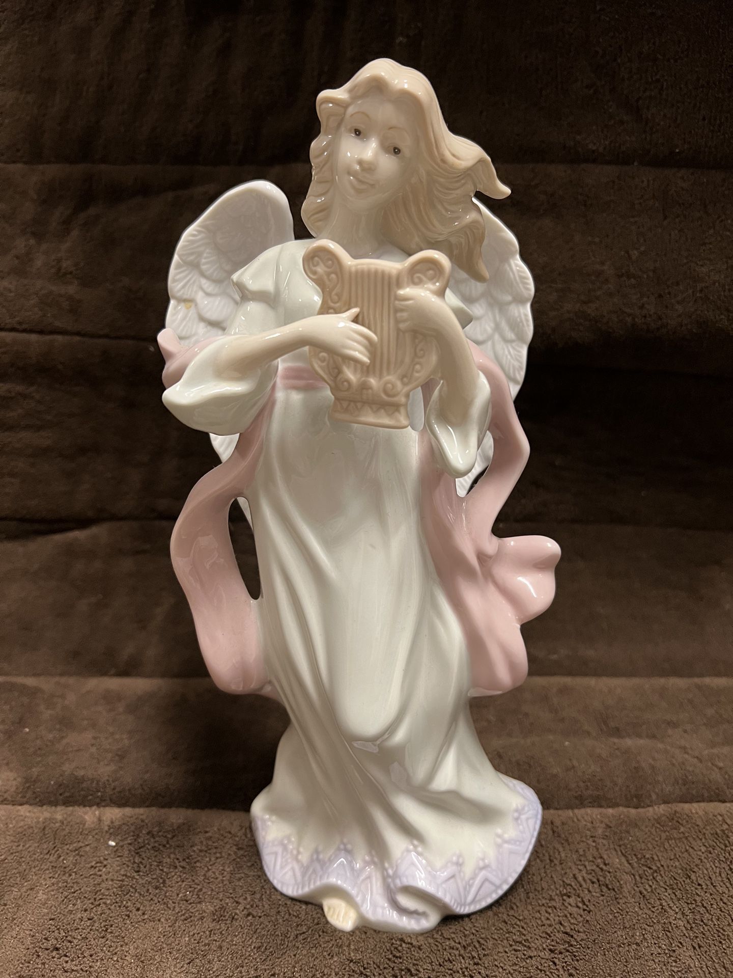 Angel Figurine with Harp