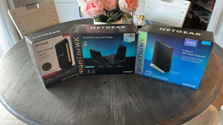 Nighthawk Cable Modem, Router & Wifi Extender