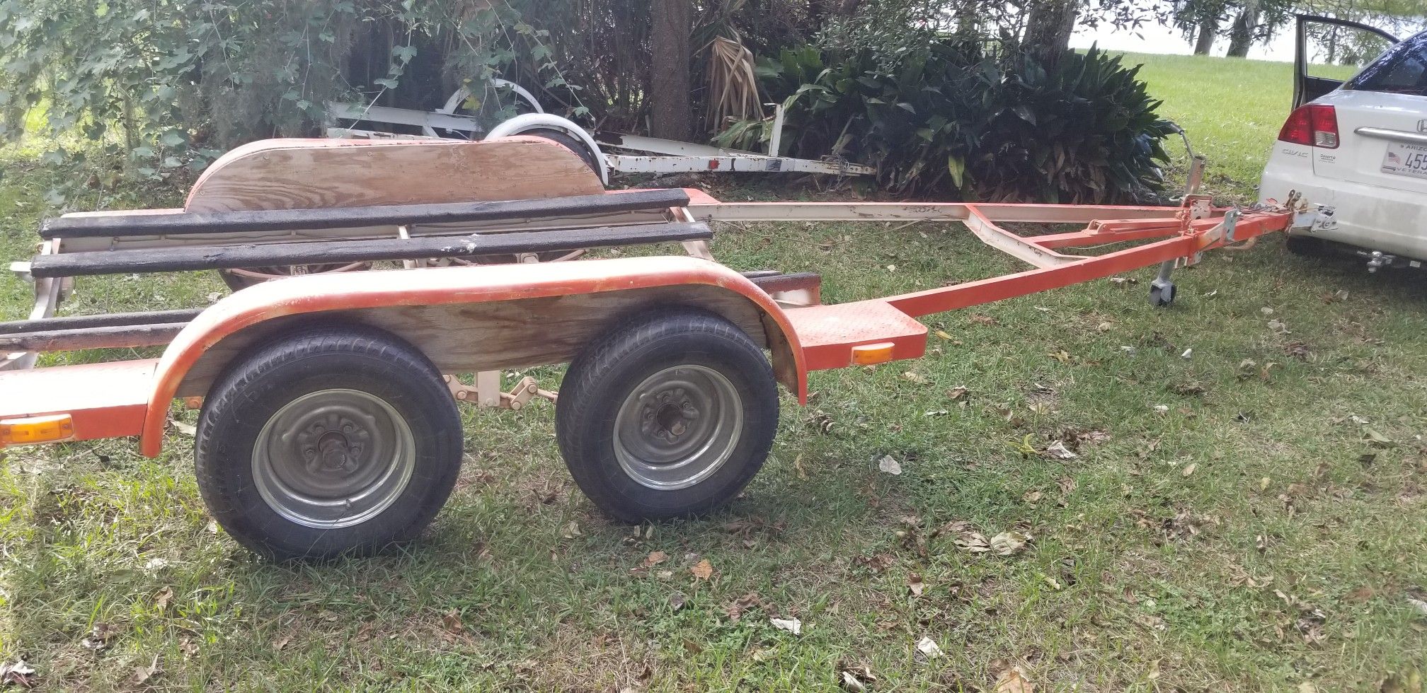 No rust tandem boat trailer 18 Foot