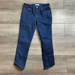 Guess Jegging Jeans Size 27 Capri Stretch Denim Blue 