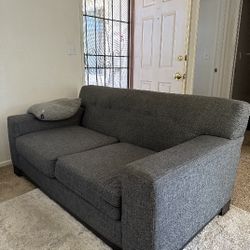 Grey Loveseat