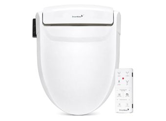 SmartBidet® SB-1000 Smart Bidet Electric Bidet Toilet Seat with Heated Seat, Warm Water, Air Dryer - Remote Control, Elongated