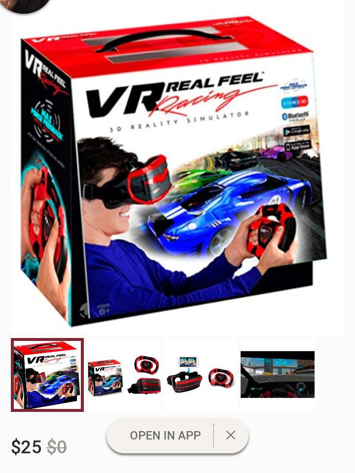 VR Real Feel Racing Game