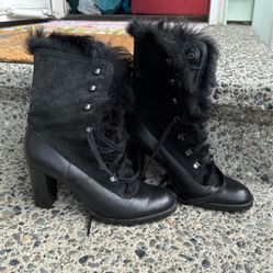 Coach Italian Leather Boots