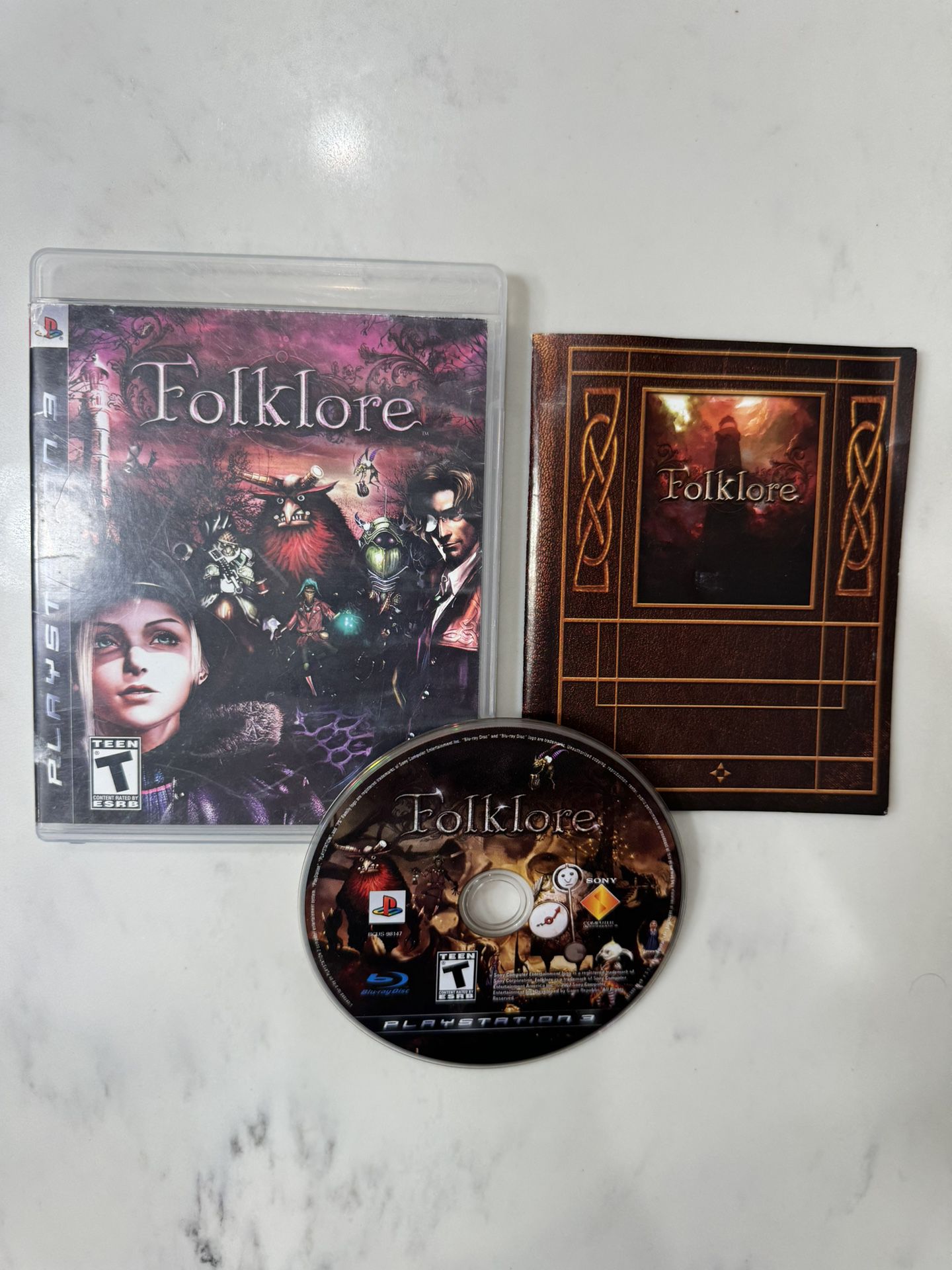 Folklore Sony PlayStation 3 PS3 Rare Video GAME