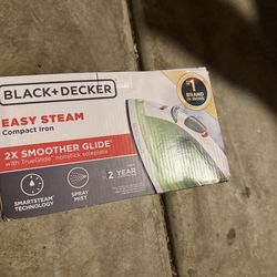 Black and decker iron