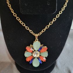 Flower Necklace 