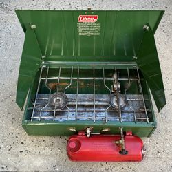 Vintage 1979 Coleman Camp Stove TESTED & WORKING