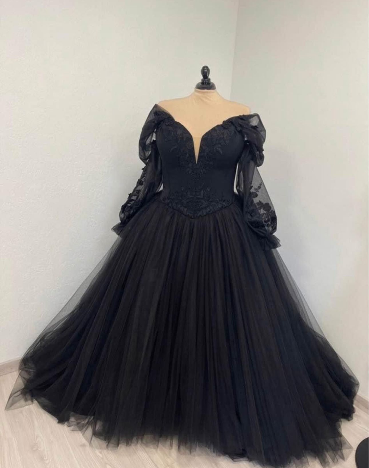 Black Wedding Dress