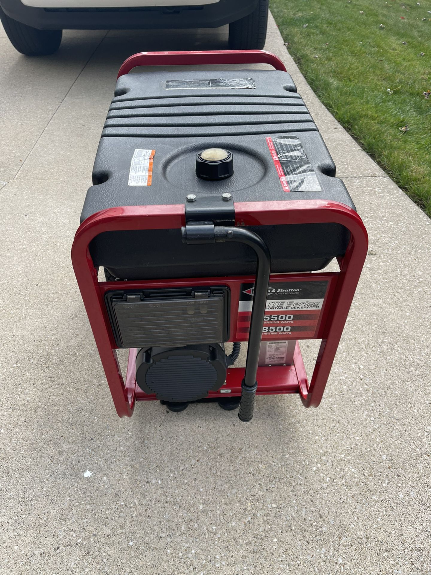 Briggs and Stratton Generator 8500 starting watts (or Trade For Mickey Mantle Cards)