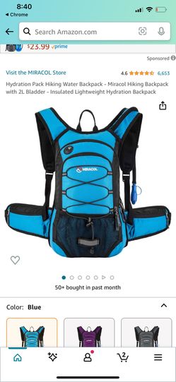 Hydration Backpack New