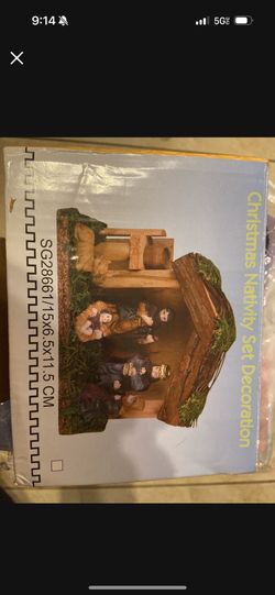 Christmas naivety decoration set