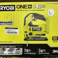 Ryobi 18V Brushless Jig Saw (new)