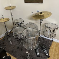 Drum Set Pearl Crystal Beat Drums Set 