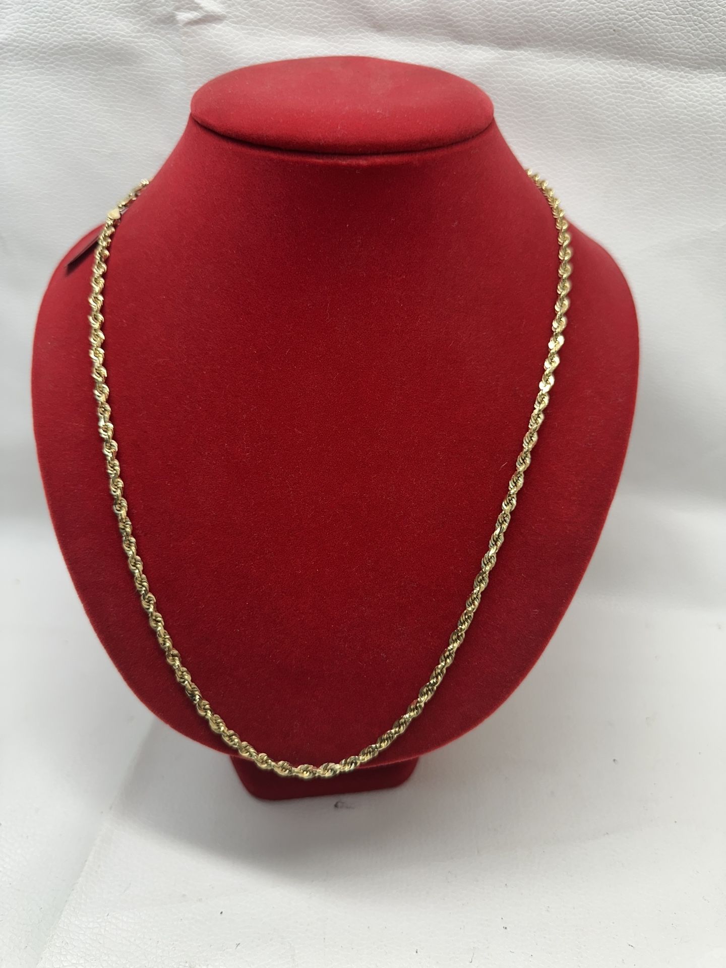 Gold Chain 10k & 24 Inch