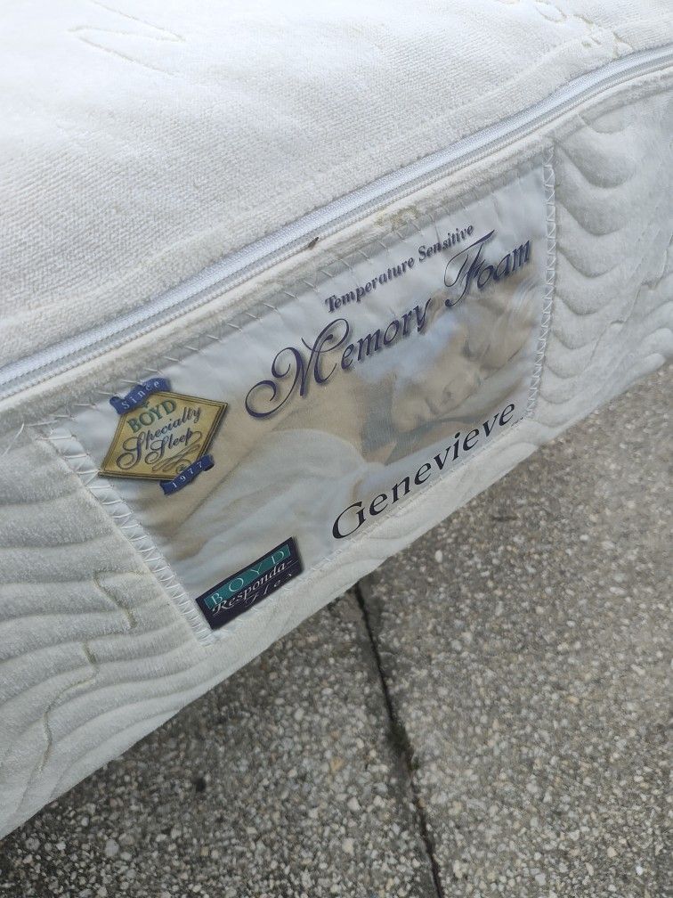King Mattress And Box spring