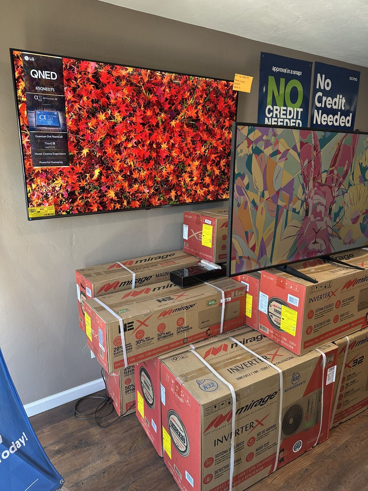65” Lg Qned75 Smart 4K TV WebOS