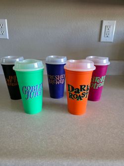 Halloween Starbucks cups