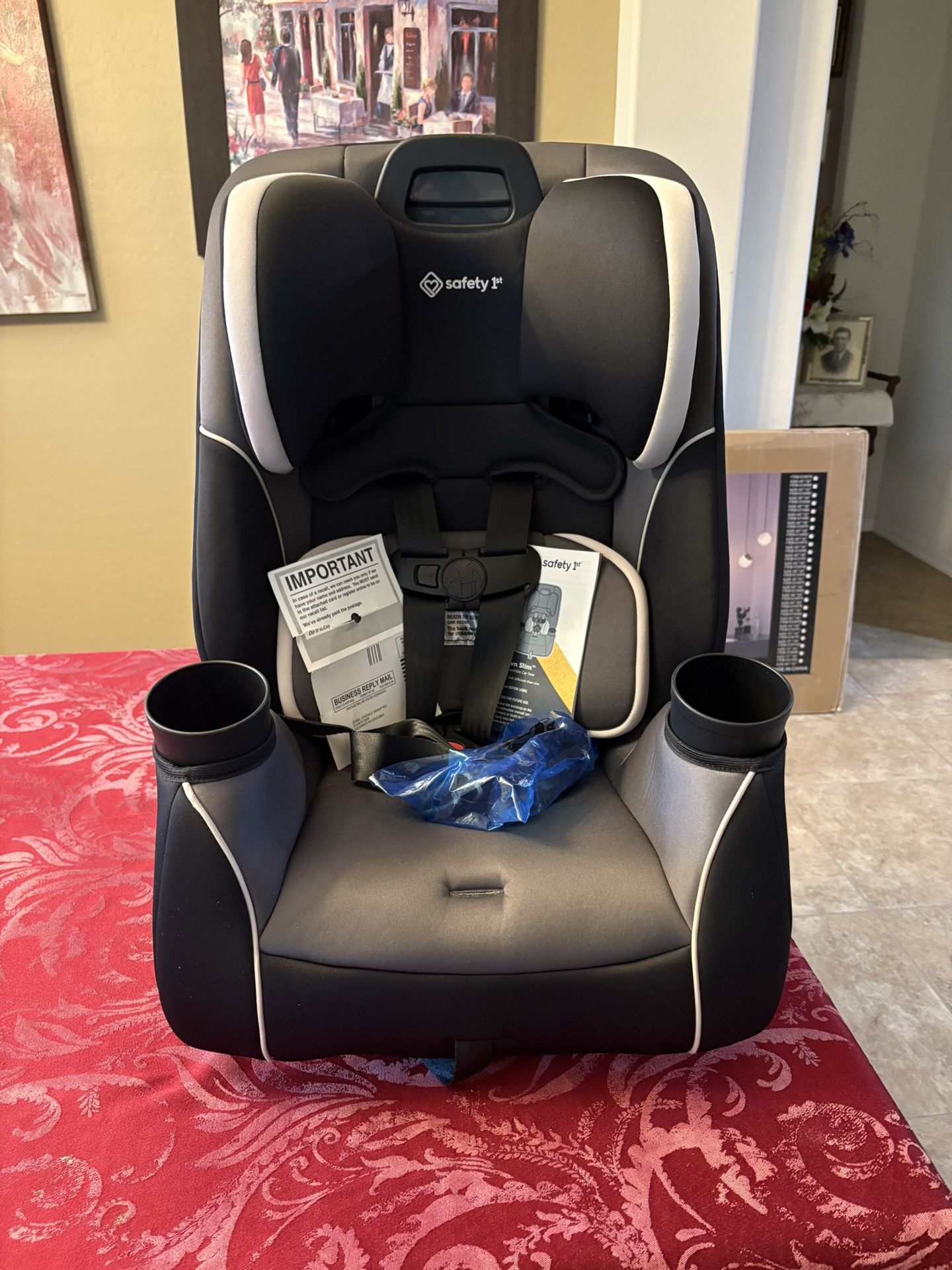 Only $65: Safety 1st Crosstown Slim All-in-One Convertible Car Seat, Deep Sea
