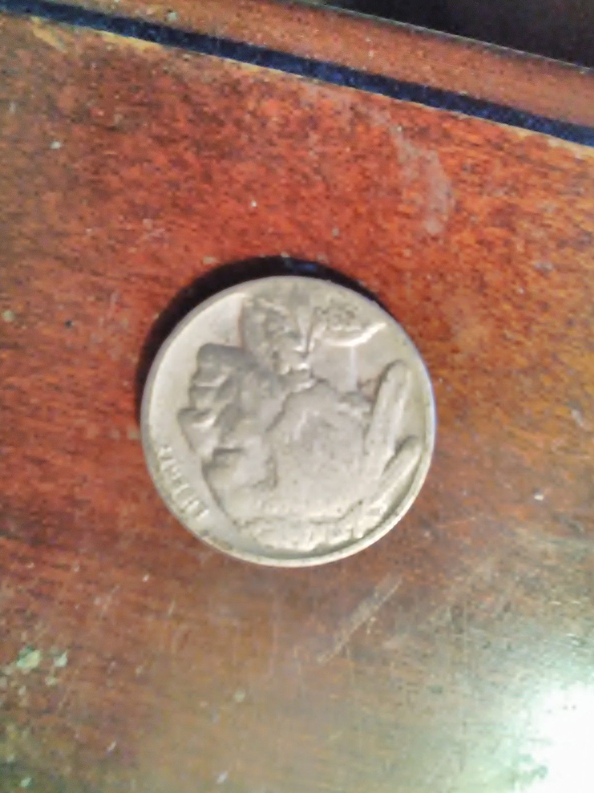 1934 Indian head nickel