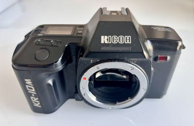 📸 Vintage Ricoh KR-10M Camera Body Multi Exposure 1/2000 Second Shutter As-Is Untested