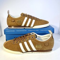 Adidas Samba 62 Cream White/Preloved Wild Brown Mens Sneakers