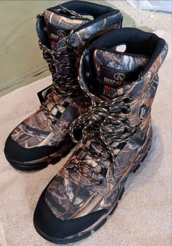 Runfun Camo Hunting Boots with 3M Insulation 7.5