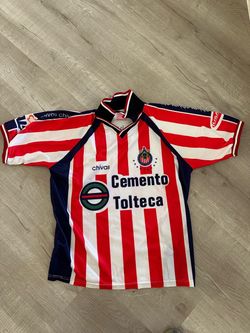Vintage 1999–2000 Chivas de Guadalajara home soccer jersey